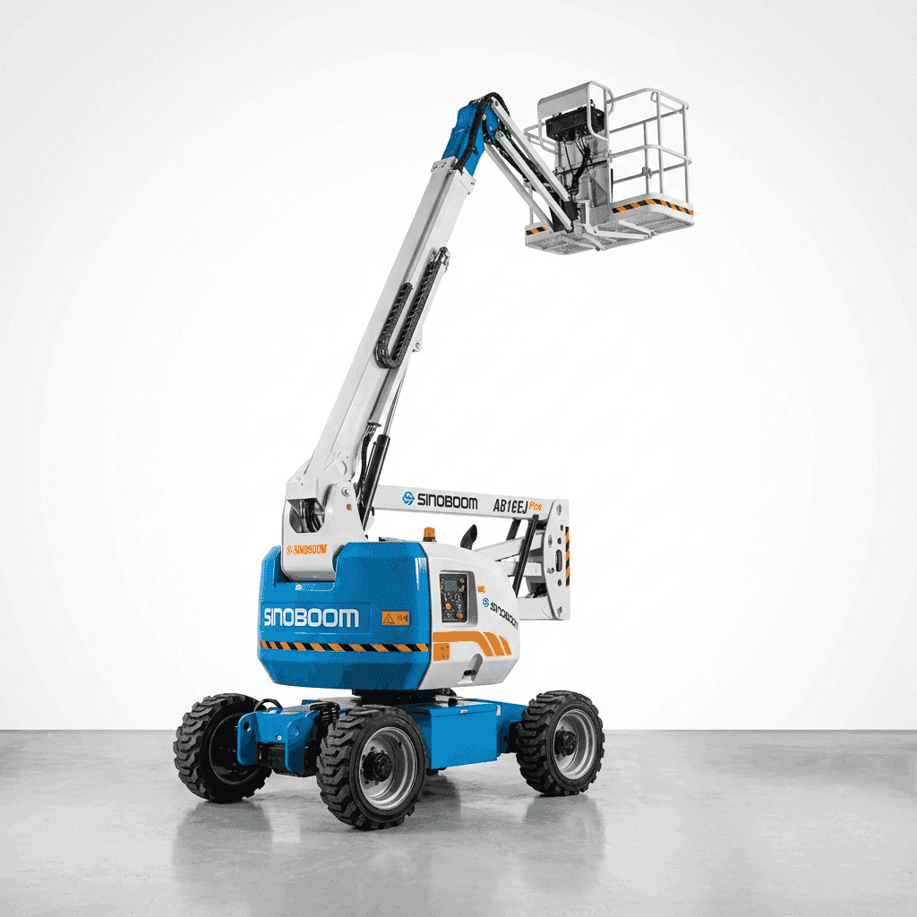 Sinoboom AB16EJ Plus Akülü Eklemli Platform - 16m - Artı Platform kiralık manlift