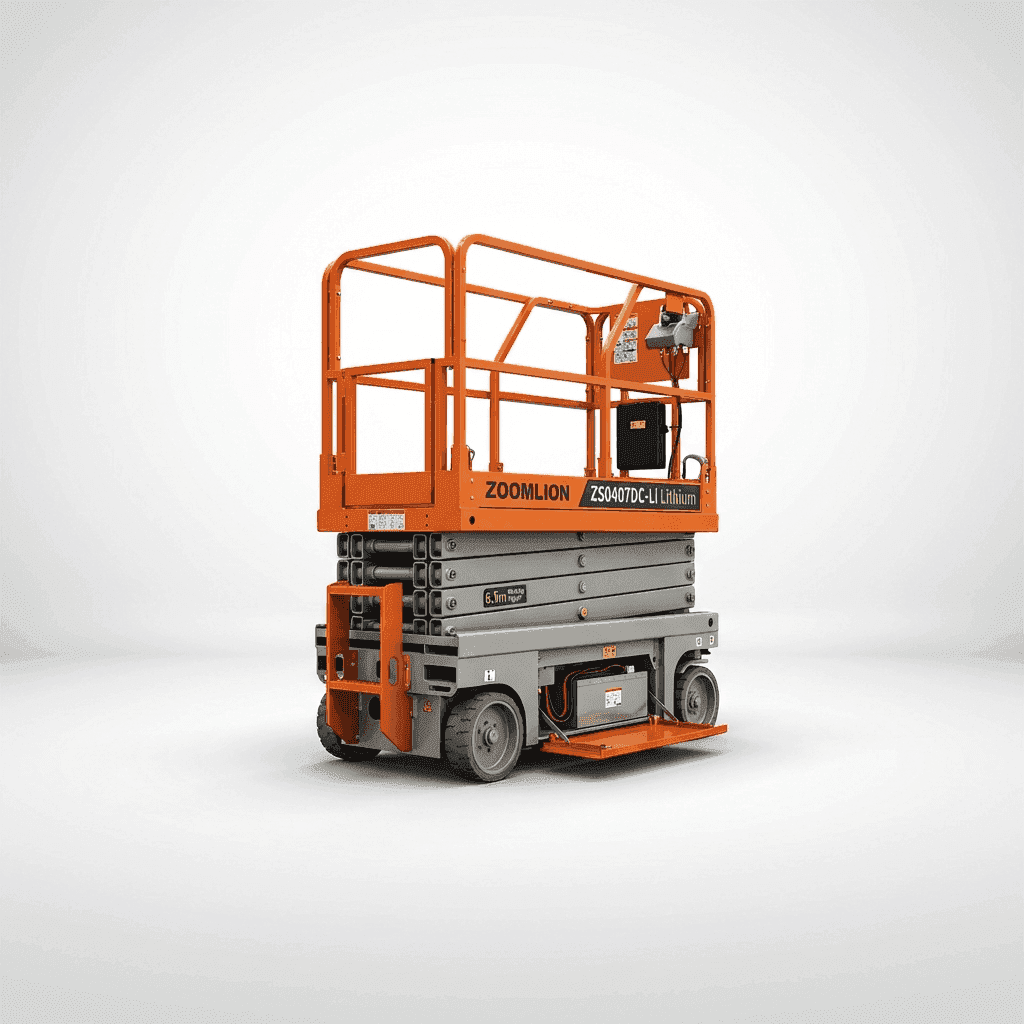 Zoomlion ZS0407DC-Li - 6.5 Mt. Lityum Akülü Makaslı